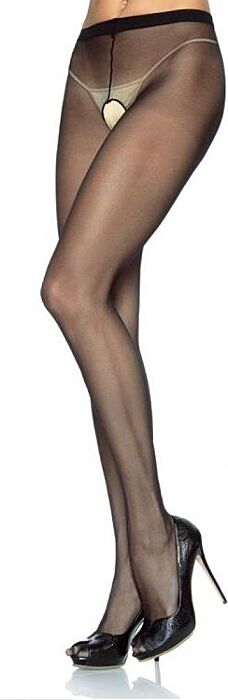 Leg avenue panties de nylon con abertura en la entrepierna Leg avenue panties de nylon con abertura en la entrepierna