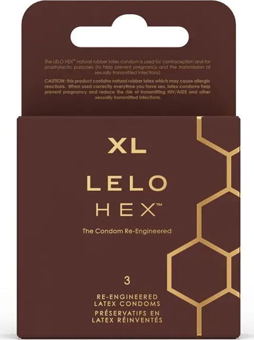 Lelo Hex Conservativos respektieren xl 3uds