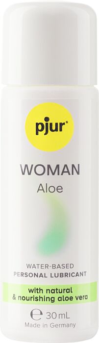 Lubricante Pjur Woman Aloe 30 ml con aloe vera Lubricante Pjur Woman Aloe 30 ml con aloe vera