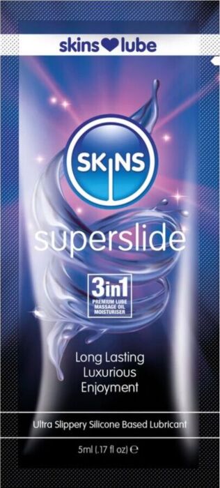 Lubrikant SKINS Superslide 5ml - Ultra gleitfähig