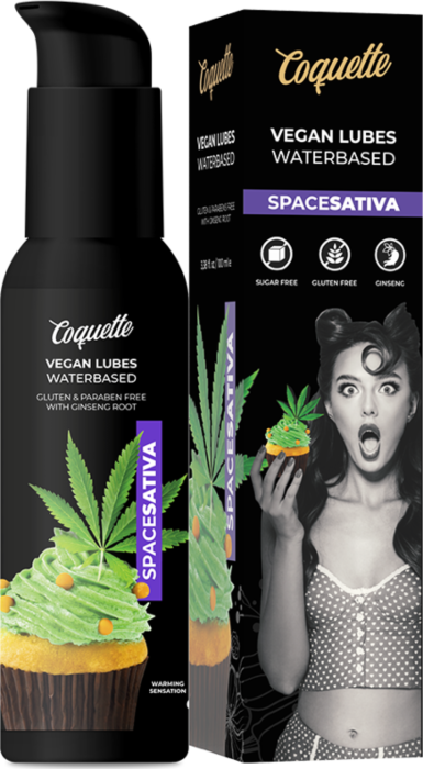 Veganes Gleitmittel Space Sativa 100ml - Coquette Chic Desire