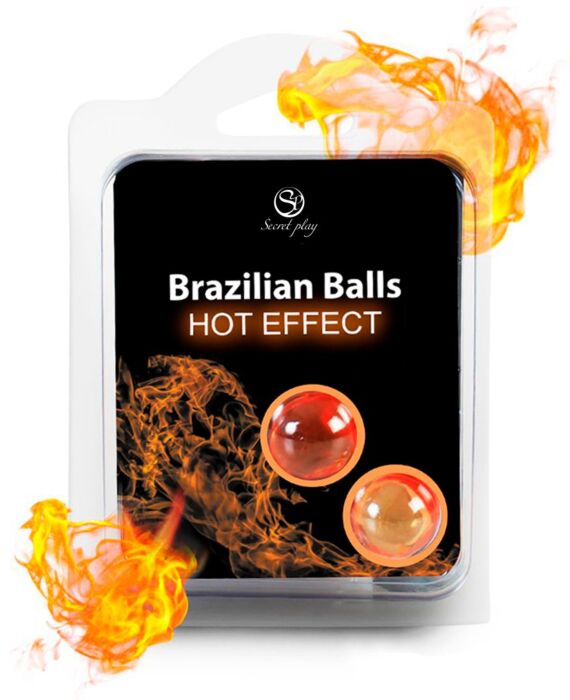 Gleitmittel SECRETPLAY Brazilian Balls mit Wärmeeffekt