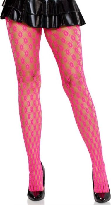 Mallas Leg Avenue Rosa Neon mit Ojal - Stilvoll & Sexy Mallas Leg Avenue Rosa Neon mit Ojal - Stilvoll & Sexy