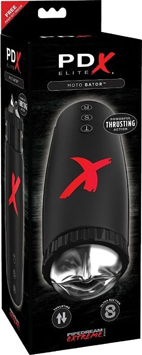Masturbator PDX ELITE Moto-Bator mit Saugen & Vibrieren
