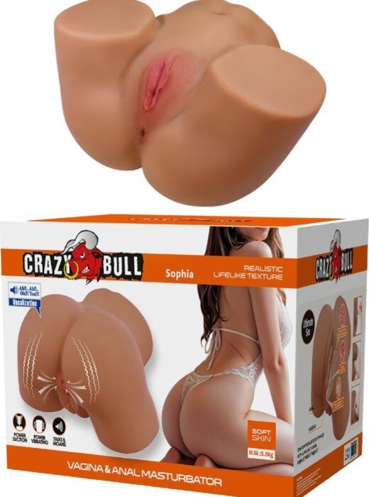 Vibrator CRAZY BULL GERIANN Realistisch mit Sound