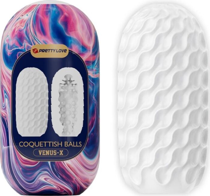 Masturbator Pretty Love Coquettish Balls Silikon Masturbator Pretty Love Coquettish Balls Silikon