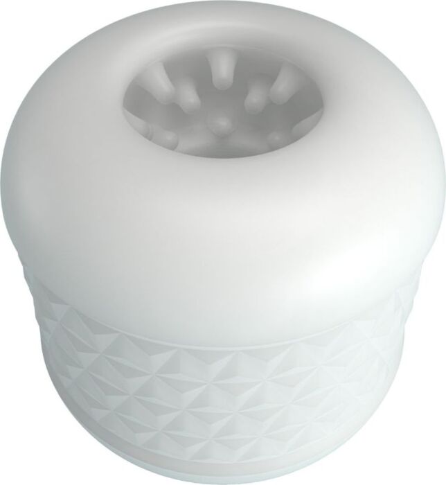 Masturbator Pretty Love Crystle Doppelseitig Weiß Masturbator Pretty Love Crystle Doppelseitig Weiß