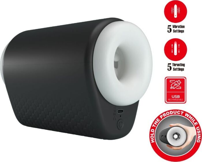 Masturbator Pretty Love DJ Girl mit Vibration