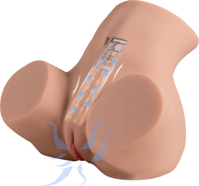 Masturbator XISE Danae mit Vibration & thrusting