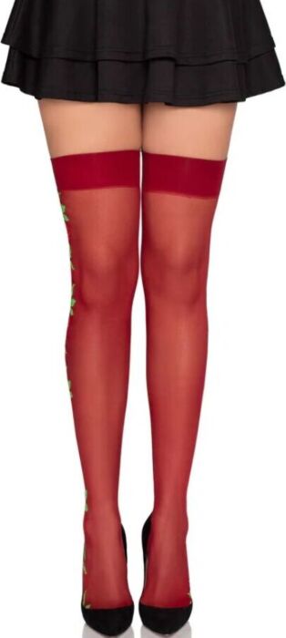 Medias mit Blumen Leg Avenue 1957 - Eleganz pur