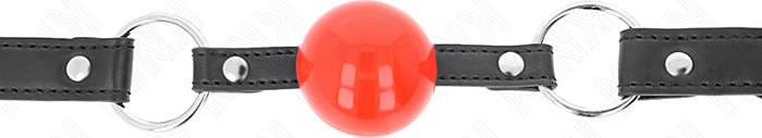 Mordaza KINK 4 cm mit Schloss - Rote Ball Mordaza KINK 4 cm mit Schloss - Rote Ball