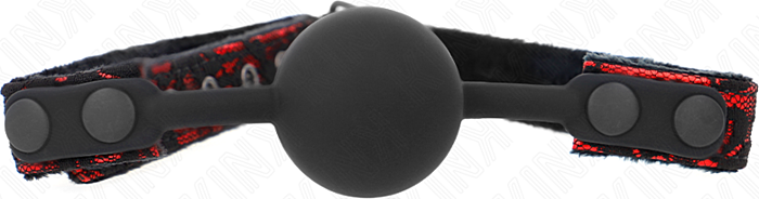 Mordaza KINK 4 cm Silikon Scandal - Stilvoller Genuss