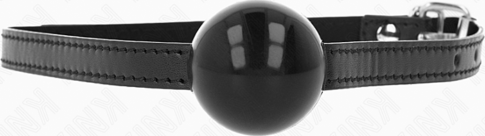 Mordaza KINK 4 cm Schwarz - BDSM für Einsteiger