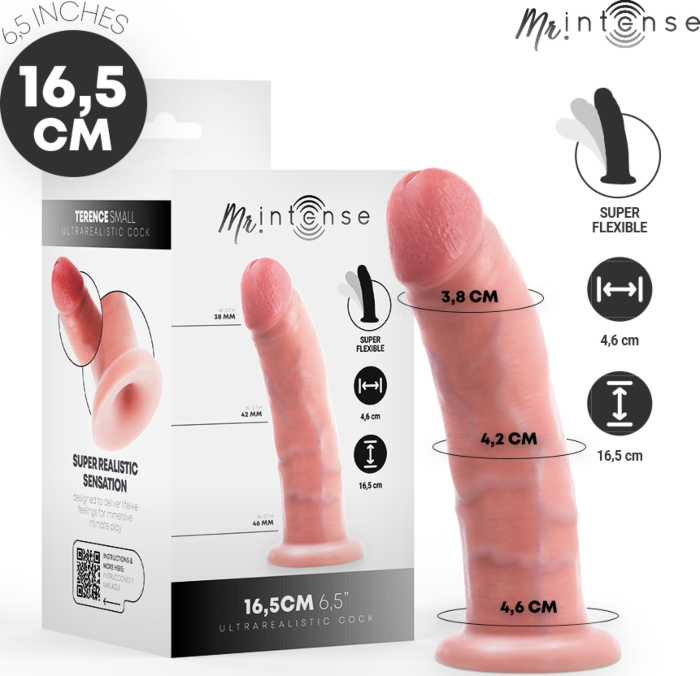Dildo MR. INTENSE Terence Small - Ultrarealistisch und Ergonomisch Dildo MR. INTENSE Terence Small - Ultrarealistisch und Ergonomisch