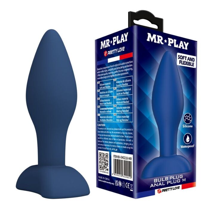 Anal Plug MR PLAY Tapered Silikon Anal Plug MR PLAY Tapered Silikon