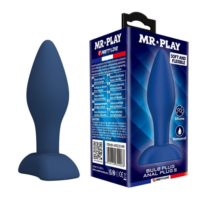 Anal Plug MR PLAY Tapered Silikon Anal Plug MR PLAY Tapered Silikon