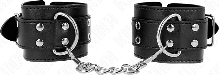 Münequeras BDSM KINK Doppellinie Schwarz Elegant Münequeras BDSM KINK Doppellinie Schwarz Elegant