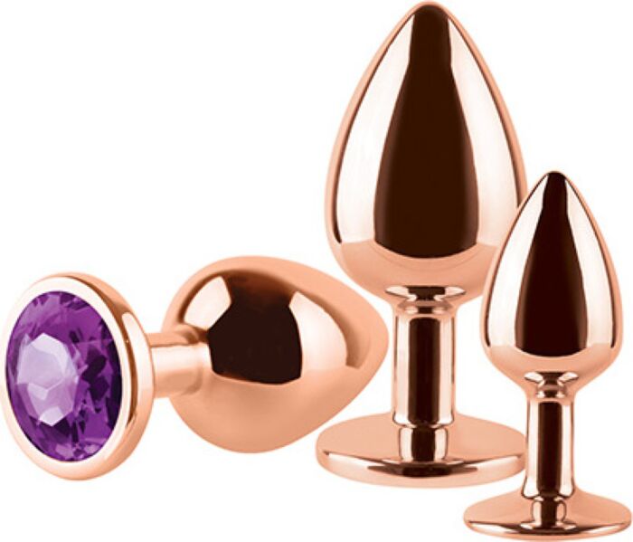 Analplug-Set S Pleasures Metal NOAH Analplug-Set S Pleasures Metal NOAH