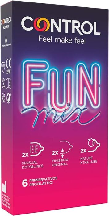 Kondome CONTROL FEEL FUN MIX 6er Pack Kondome CONTROL FEEL FUN MIX 6er Pack