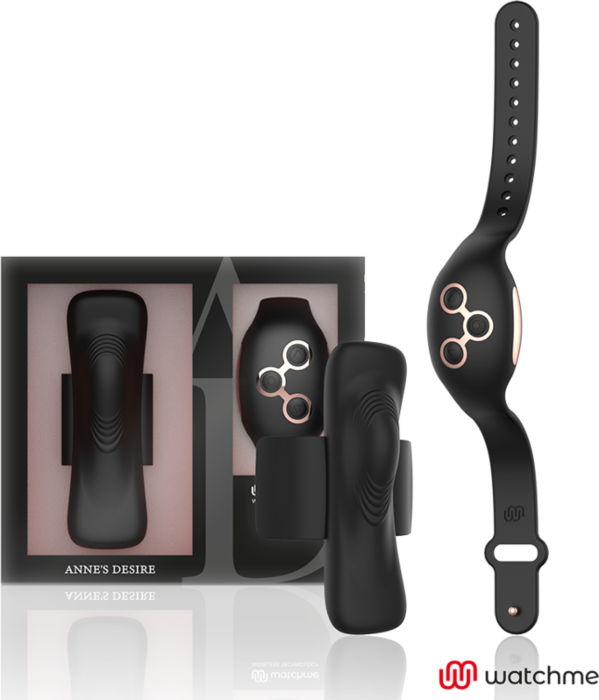 Panty Watchme Schwarz/Gold Glänzend Panty Watchme Schwarz/Gold Glänzend