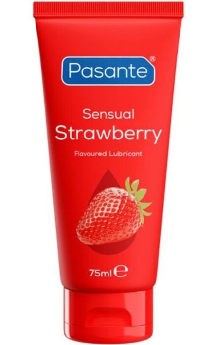 PASANTE SENSUAL STRAWBERRY Gleitmittel mit Erdbeergeschmack 75 ml