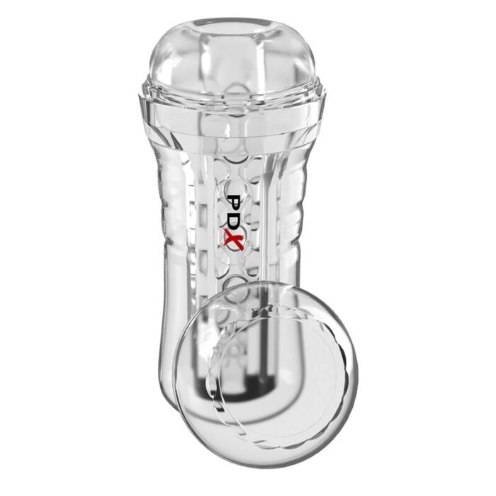 Masturbator PDX ELITE VIEWTUBE PLUS Transparent Masturbator PDX ELITE VIEWTUBE PLUS Transparent