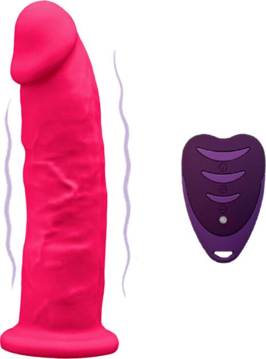 Vibrator SILEXD Modell 2 Rosa mit Fernbedienung