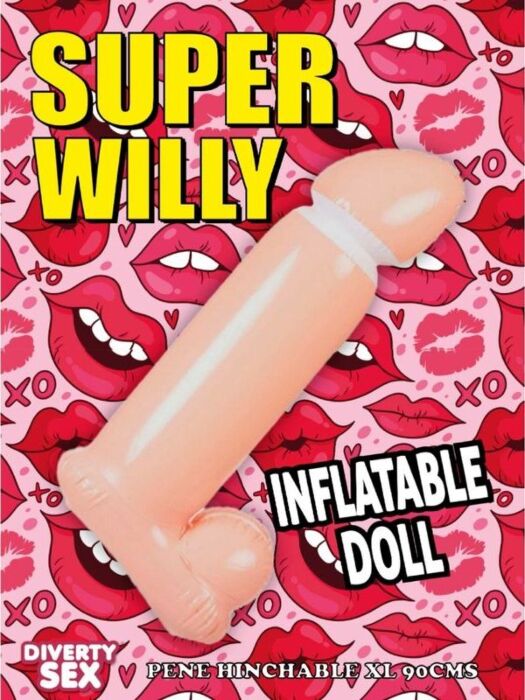 Pene Hinchbare Diablo Picante 100 cm Party-Accessoire