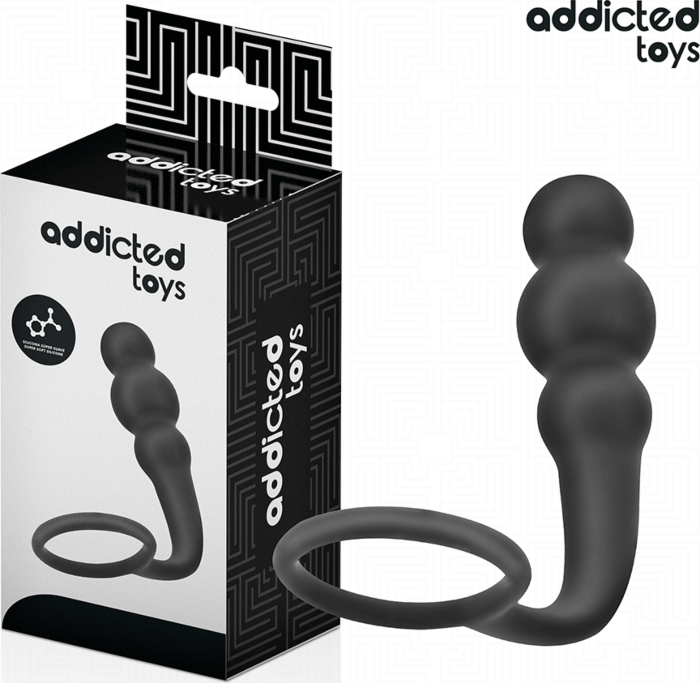 Anal Plug Addicted Toys Modell 1 mit Ring Anal Plug Addicted Toys Modell 1 mit Ring