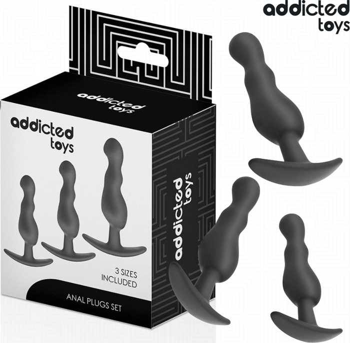 Anal Plug Set Addicted Toys Ergonomisch