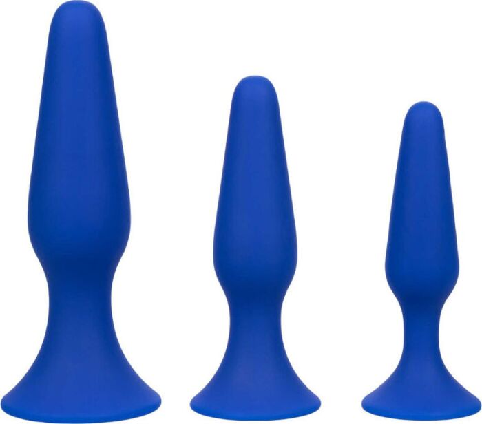 Anal Plug Set CalExotics Admiral Kit Blau