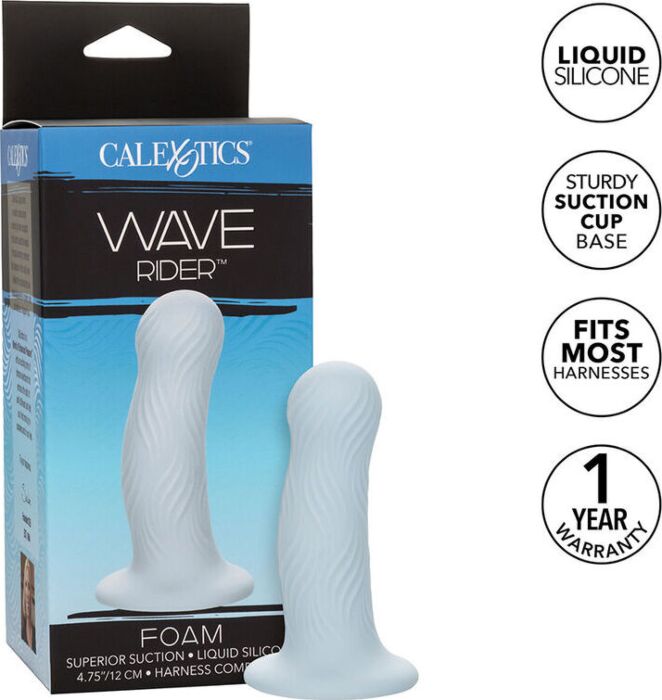Analplug Calexotics Wave Rider Blau - Sanfte Wellen