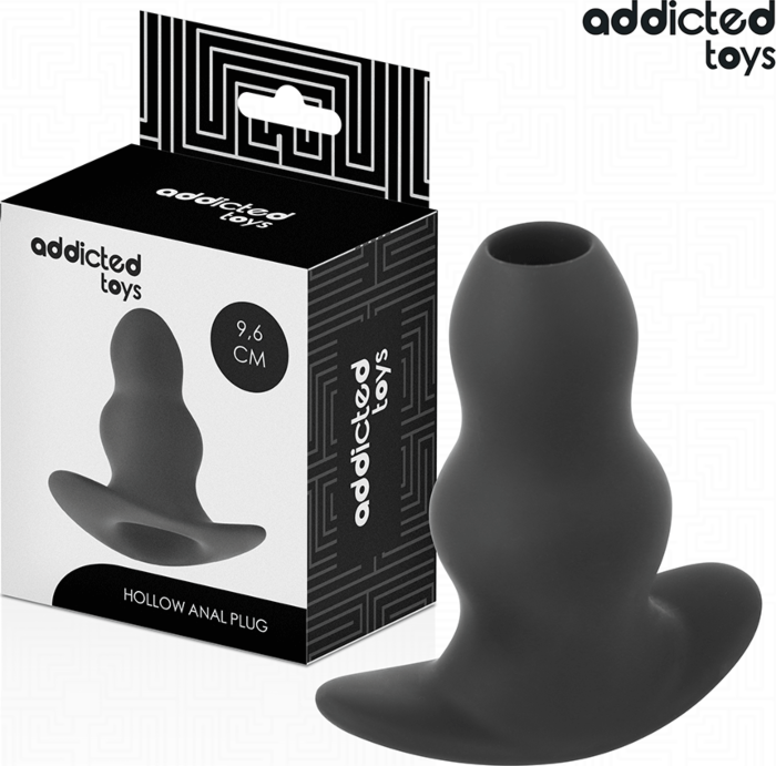 Analplug Addicted Toys M 9,6 cm | Höhlen-Design
