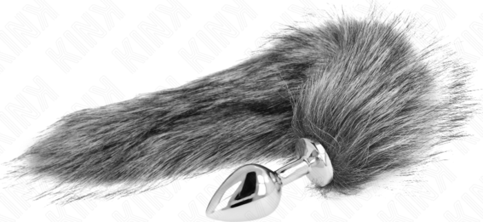 Anal Plug KINK M mit synthetischem Schwanz