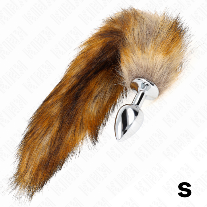 Analplug KINK S mit synthetischem Schwanz