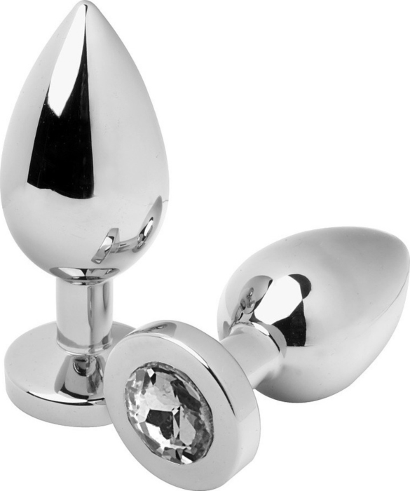 Anal Plug Metal Hard Medium