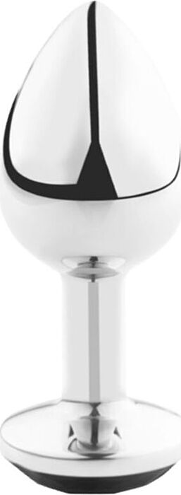 Metall Schwarz Mittlerer Analplug