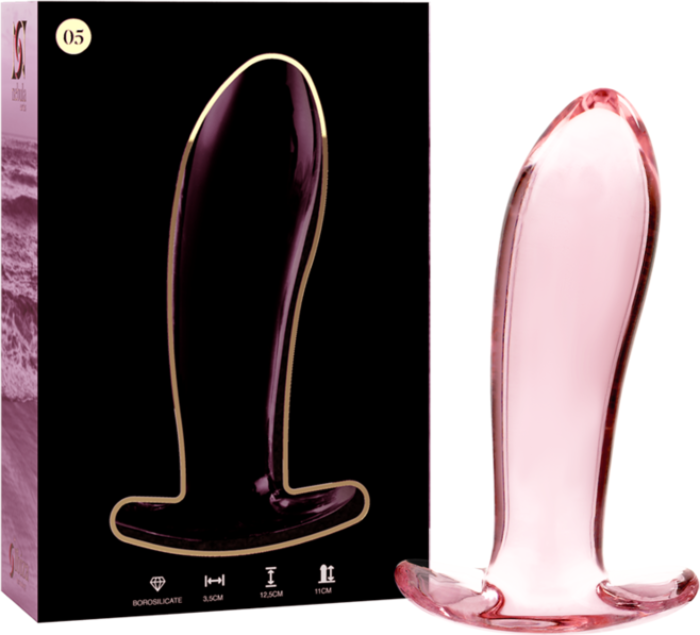 Plug Nebula Rosa 12,5 cm - Glänzendes Ibiza Plug Nebula Rosa 12,5 cm - Glänzendes Ibiza