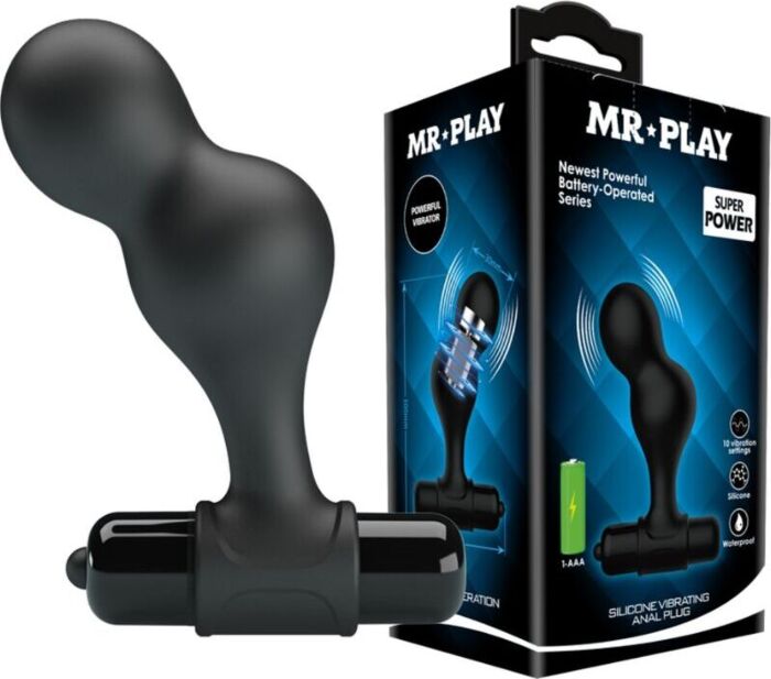 Plug Vibrator Schwarz