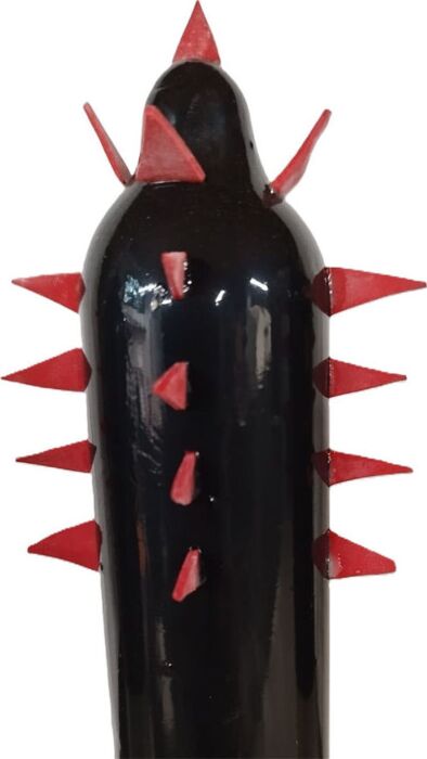 Präsentations-Kondom CONDOMERIE Cactus XL - Handgemalt