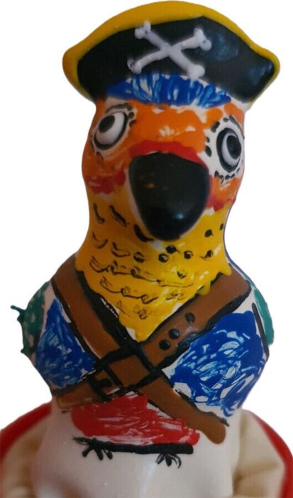 Preservativo CONDOMERIE Kapitän Loro Handbemalt