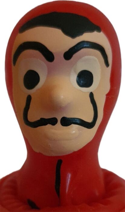 Preservativo CONDOMERIE Mascarilla Dal - Handbemalt