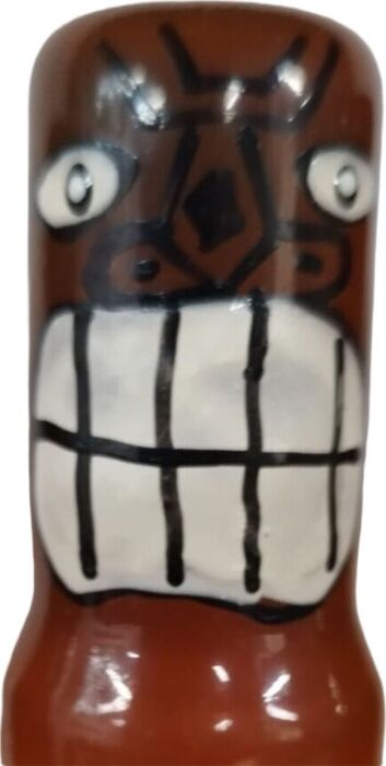 Preservativo CONDOMERIE Totem Tiki - Handgemalt Preservativo CONDOMERIE Totem Tiki - Handgemalt