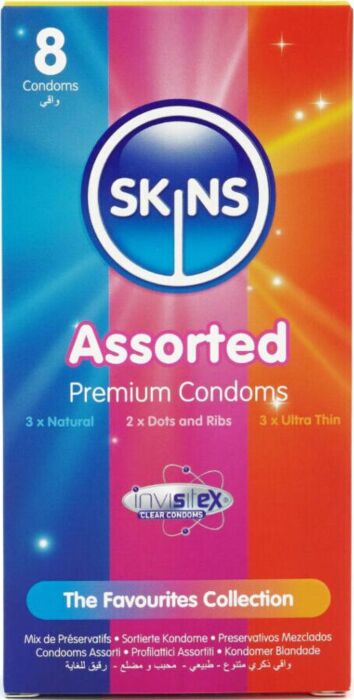 Präsidenten Kondome SKINS Premium Pack 8