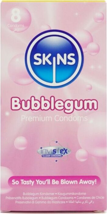 Prämium Kondome Skins Chicle - Fruchtiger Genuss