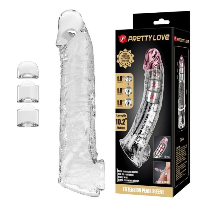 Verstellbare Penisverlängerungshülle von Pretty Love Verstellbare Penisverlängerungshülle von Pretty Love