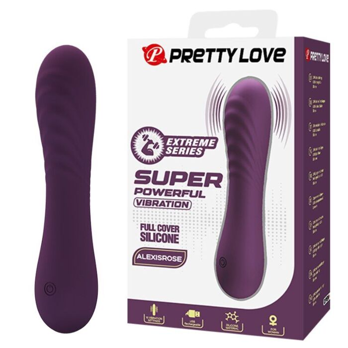 Vibrator HIGH TECH PRETTY LOVE - ALEXISROSE mit 10 Funktionen Vibrator HIGH TECH PRETTY LOVE - ALEXISROSE mit 10 Funktionen