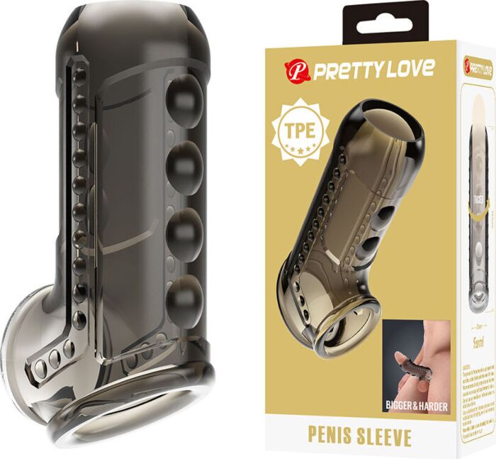 Hülle von Pretty Love mit texturierter Oberfläche für intensiven Genuss Hülle von Pretty Love mit texturierter Oberfläche für intensiven Genuss