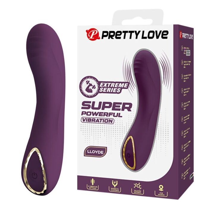 Vibrator HIGH TECH PRETTY LOVE LLOYDE mit 10 Funktionen Vibrator HIGH TECH PRETTY LOVE LLOYDE mit 10 Funktionen