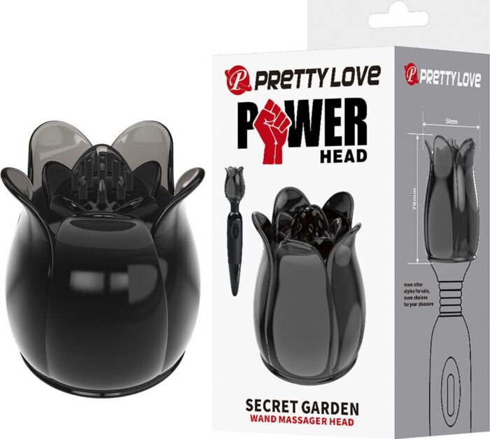 Massagegerät PRETTY LOVE SECRET GARDEN mit spezialisierten Köpfen Massagegerät PRETTY LOVE SECRET GARDEN mit spezialisierten Köpfen